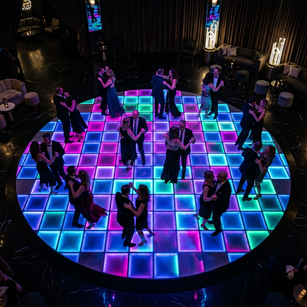Pistas de Baile LED interactivas